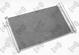 Condensator climatizare FIAT FIORINO Autoutilitara/limuzina spatioasa (225_) 1.3 D Multijet (225BXD1A, 225BXB1A, 225BXB11) diesel 75 cai ABAKUS 016-016-0014