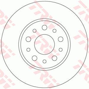 Disc frana FIAT 500L (351_, 352_) 0.9 (199LYC1B) benzina 105 cai TRW DF6228