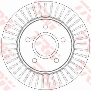 Disc frana FIAT FREEMONT (345_) 2.0 JTD 4x4 diesel 163 cai TRW DF6253S