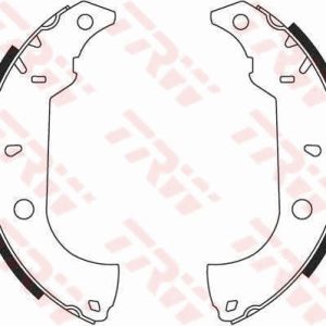 Set saboti frana FIAT TIPO (160_) 1.8 i.e. (160.ED) benzina 103 cai TRW GS8614