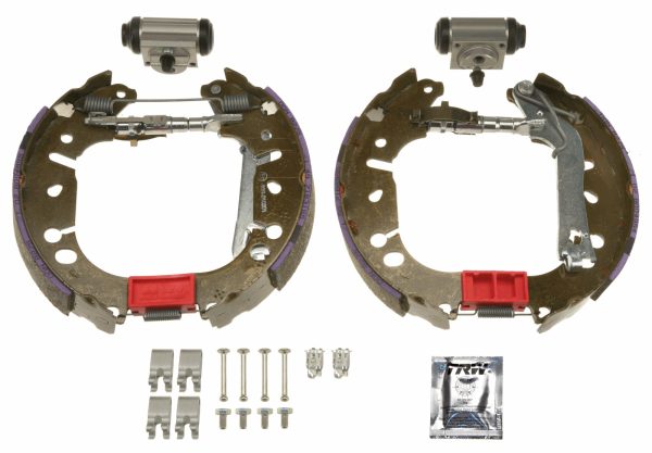 Set saboti frana FIAT QUBO (225_) 1.3 D Multijet (225CXB1A, 225AXB1A, 225CXB11, 225AXB11,... diesel 75 cai TRW GSK1756