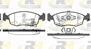 Placute frana FIAT PANDA VAN (312_, 519_) 0.9 (312CXH1A, 312DXH1A) benzina 65 cai ROADHOUSE 2172.50