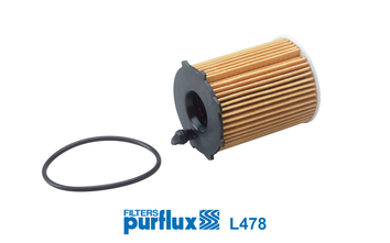 Filtru ulei FIAT PANDA VAN (312_, 519_) 0.9 (312CXH1A, 312DXH1A) benzina 65 cai PURFLUX L478