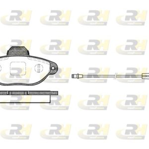 Placute frana FIAT PANDA Caseta/ Hatchback (141_) 1.1 benzina 54 cai ROADHOUSE 2414.01