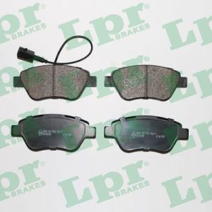 Placute frana FIAT PANDA Caseta/ Hatchback (169_) 1.4 Natural Power Benzina/Gaz metan (GNC) 78 cai LPR 05P1225