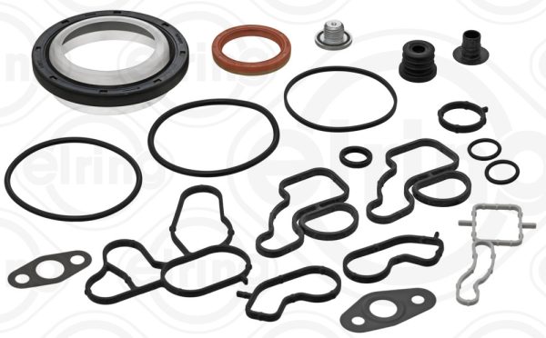 Set garnituri carter FIAT 500L (351_, 352_) 1.3 D Multijet (199.LYM11, 199.LYM1A) diesel 95 cai ELRING 705.140
