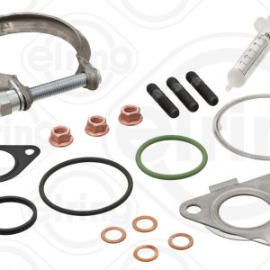 Set montaj turbocompresor FIAT QUBO (225_) 1.3 D Multijet (225AXE1A, 225CXE1A, 225AXH1A, 225AXL1A,... diesel 95 cai ELRING 705.300