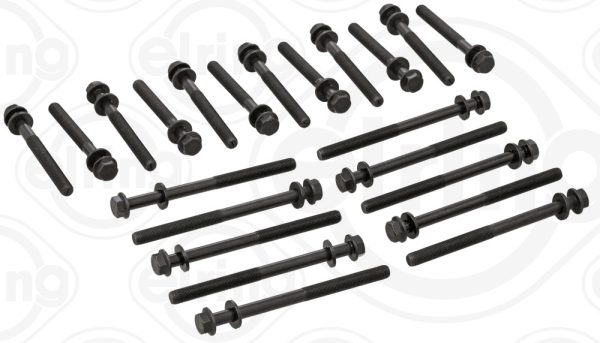 Set surub chiulasa FIAT CROMA (154_) 2500 TD (154.AE) diesel 101 cai ELRING 760.300