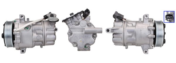 Compresor climatizare FIAT DOBLO Cargo (263_) 1.6 D Multijet (263WXD1B, 263WXR1B, 263WXX1B, 263ZXD1B,... diesel 105 cai LUCAS ACP734