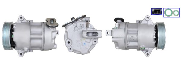 Compresor climatizare FIAT 500L (351_, 352_) 1.6 D Multijet (199LYD1B) diesel 105 cai LUCAS ACP01147