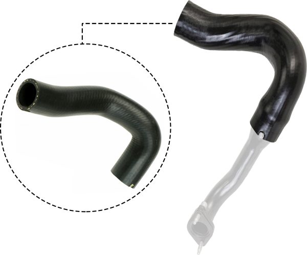 Furtun aer supraalimentare FIAT QUBO (225_) 1.3 D Multijet (225AXE1A, 225CXE1A, 225AXH1A, 225AXL1A,... diesel 95 cai GATES 09-0064