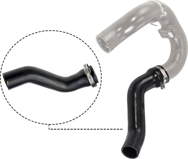 Furtun aer supraalimentare FIAT DOBLO Cargo (263_) 1.3 D Multijet (263ZXT1A, 263WXT1A, 263ZYA1A, 263WYA1A) diesel 80 cai GATES 09-0473