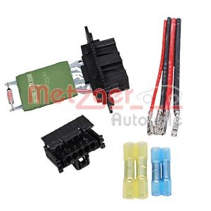 Rezistor ventilator habitaclu FIAT QUBO (225_) 1.3 D Multijet (225AXE1A, 225CXE1A, 225AXH1A, 225AXL1A,... diesel 95 cai METZGER 0917697