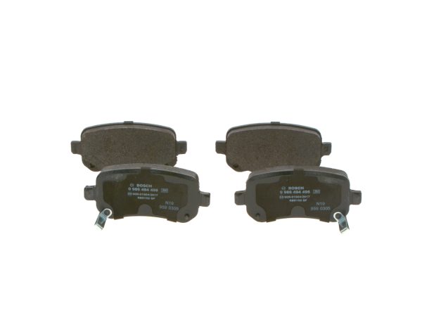 Placute frana FIAT FREEMONT (345_) 2.0 JTD 4x4 diesel 163 cai BOSCH 0 986 494 496