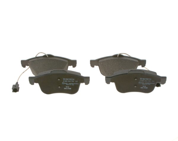 Placute frana FIAT DOBLO Cargo (263_) 1.3 D Multijet (263WXU1A, 263ZXU1A, 263WYB1A, 263ZYB1A) diesel 95 cai BOSCH 0 986 494 795