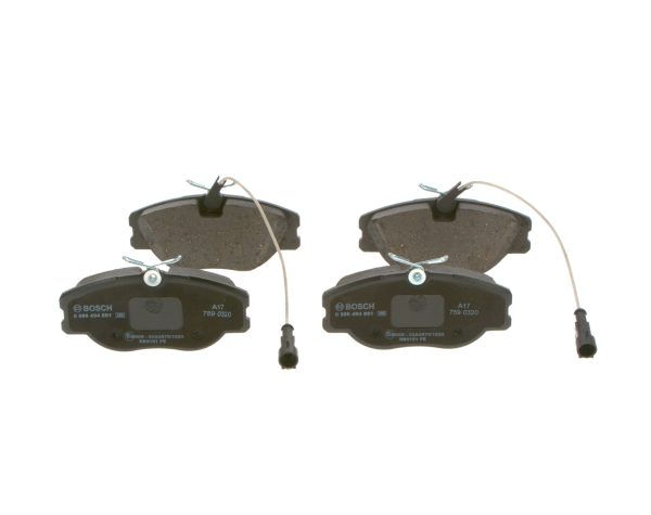 Placute frana FIAT CROMA (154_) 2500 V6 benzina 162 cai BOSCH 0 986 494 851