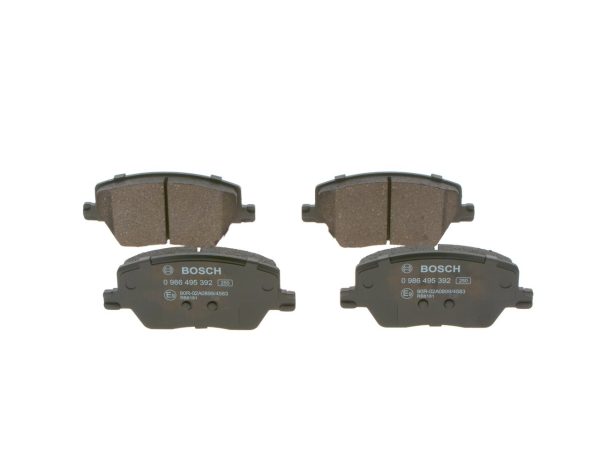 Placute frana FIAT TIPO limuzina (356_, 357_) 1.3 D (356SXB1A, 356SXH1A, 356SXD1A) diesel 95 cai BOSCH 0 986 495 392