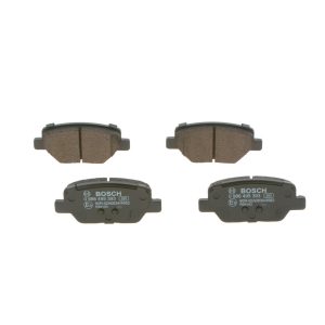 Placute frana FIAT TIPO limuzina (356_, 357_) 1.3 D (356SXB1A, 356SXH1A, 356SXD1A) diesel 95 cai BOSCH 0 986 495 393
