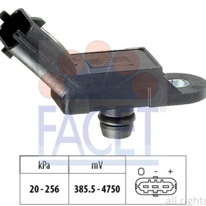 Senzor presiune aer FIAT FIORINO microbus (225_) 1.3 JTD Multijet (225BXB1A, 225BXB11) diesel 75 cai FACET 10.3055