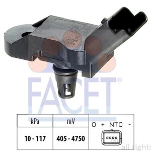 Senzor presiune aer FIAT FIORINO microbus (225_) 1.4 (225BXA1A) benzina 73 cai FACET 10.3080