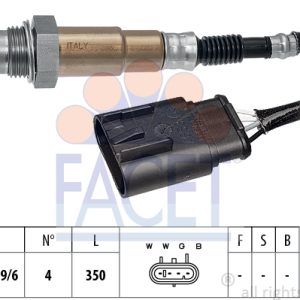 Sonda Lambda FIAT PANDA (169_) 1.2 (169AXF2A, 169AXF1A) benzina 69 cai FACET 10.8097