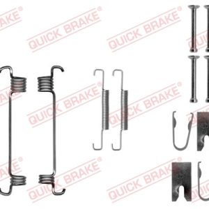 Set accesorii saboti frana parcare FIAT 500X (334_) 1.4 (334AXC1B) benzina 136 cai QUICK BRAKE 105-0875