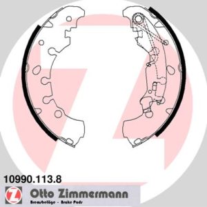 Set saboti frana FIAT PANDA (312_, 319_) 0.9 (312PXN1A, 312PXN11) benzina 80 cai ZIMMERMANN 10990.113.8
