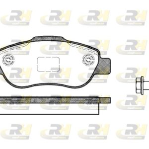 Placute frana FIAT PANDA (169_) 1.1 (169.AXA1A) benzina 54 cai ROADHOUSE 21100.00