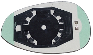 Sticla oglinda retrovizoare exterioara FIAT 500 (312_) 1.2 (312AXA1A) benzina 69 cai ABAKUS 1101G04