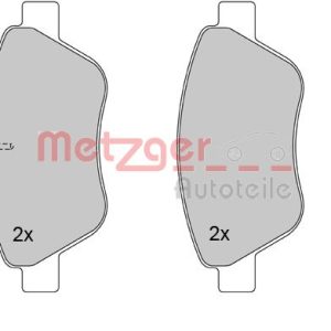 Placute frana FIAT QUBO (225_) 1.3 D Multijet (225AXE1A, 225CXE1A, 225AXH1A, 225AXL1A,... diesel 95 cai METZGER 1170117
