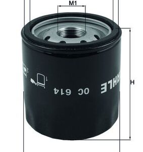 Filtru ulei FIAT FREEMONT (345_) 2.4 benzina 170 cai KNECHT OC 614