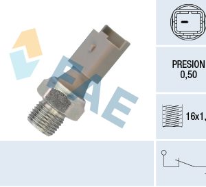 Senzor presiune ulei FIAT QUBO (225_) 1.4 (225AXA1A) benzina 73 cai FAE 12640