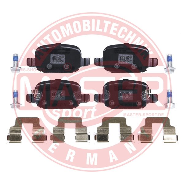 Placute frana FIAT 500L (351_, 352_) 0.9 (199LYC1B) benzina 105 cai MASTERSPORT GERMANY 13046027892N-SET-MS