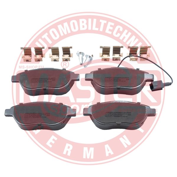 Placute frana FIAT QUBO (225_) 1.3 D Multijet (225AXE1A, 225CXE1A, 225AXH1A, 225AXL1A,... diesel 95 cai MASTERSPORT GERMANY 13046038272N-SET-MS