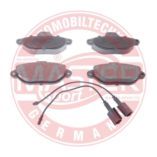 Placute frana FIAT 500 (312_) 1.2 (312AXA1A) benzina 69 cai MASTERSPORT GERMANY 13046038382N-SET-MS