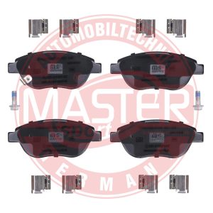 Placute frana FIAT 500L (351_, 352_) 0.9 (199LYC1B) benzina 105 cai MASTERSPORT GERMANY 13046038402N-SET-MS