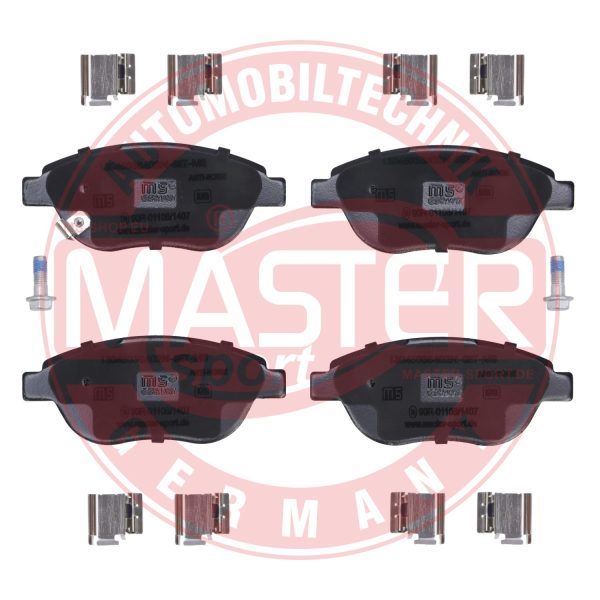 Placute frana FIAT 500L (351_, 352_) 0.9 (199LYC1B) benzina 105 cai MASTERSPORT GERMANY 13046038402N-SET-MS