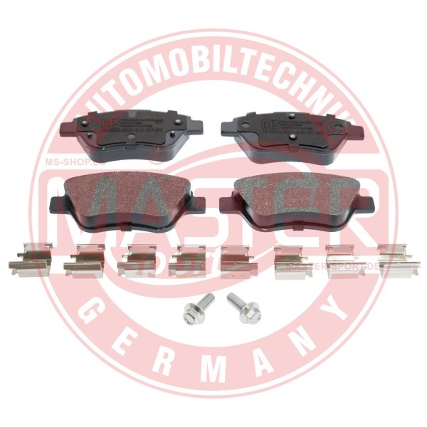 Placute frana FIAT PANDA (169_) 1.3 D Multijet 4x4 (169.AXC2A) diesel 70 cai MASTERSPORT GERMANY 13046038502N-SET-MS