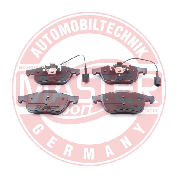 Placute frana FIAT DOBLO Cargo (263_) 1.3 D Multijet (263WXU1A, 263ZXU1A, 263WYB1A, 263ZYB1A) diesel 95 cai MASTERSPORT GERMANY 13046072652N-SET-MS