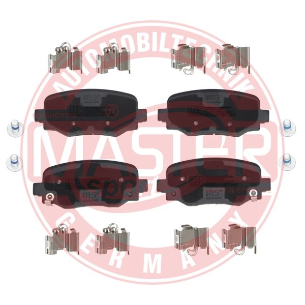 Placute frana FIAT 500X (334_) 1.0 (334.AXN1B) benzina 120 cai MASTERSPORT GERMANY 13046149252N-SET-MS