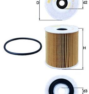 Filtru ulei FIAT TIPO hatchback (356_, 357_) 1.6 (356HXE11) benzina 110 cai KNECHT OX 175D