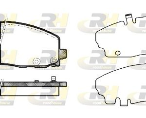 Placute frana FIAT FREEMONT (345_) 2.0 JTD 4x4 diesel 163 cai ROADHOUSE 21484.04