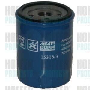 Filtru ulei FIAT FIORINO (127_) 1050 benzina 50 cai HOFFER 15316/3