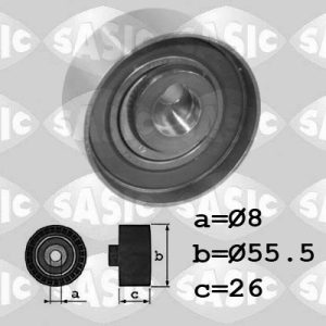 Rola intinzator curea distributie FIAT PANDA Caseta/ Hatchback (141_) 1.1 4x4 benzina 54 cai SASIC 1706069