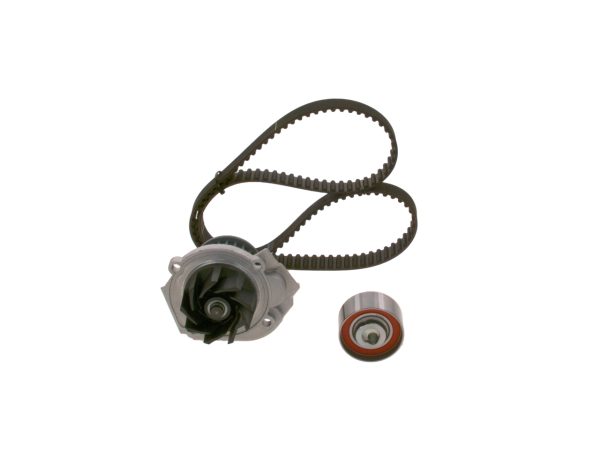 Set pompa apa + curea dintata FIAT PANDA (169_) 1.2 (169AXF2A, 169AXF1A) benzina 69 cai BOSCH 1 987 946 386
