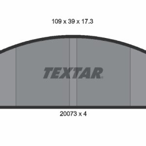 Placute frana FIAT 124 (124_) 1500 Special T benzina 80 cai TEXTAR 2007304