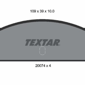 Placute frana FIAT 124 (124_) 1500 Special T benzina 80 cai TEXTAR 2007404