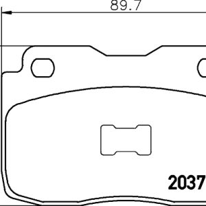 Placute frana FIAT FIORINO Autoutilitara/limuzina spatioasa (146_) 60 1.1 benzina 54 cai TEXTAR 2037501