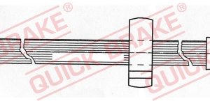 Furtun frana FIAT TIPO (160_) 1.1 (160.AA) benzina 56 cai QUICK BRAKE 22.104