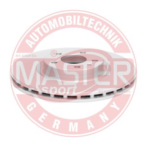 Disc frana FIAT 500 C (312_) 0.9 (312AG1A) benzina 86 cai MASTERSPORT GERMANY 24012202861PR-PCS-MS